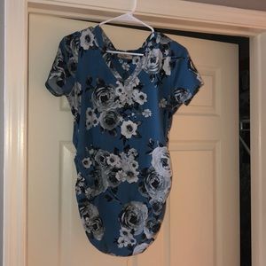 Full moon maternity top
